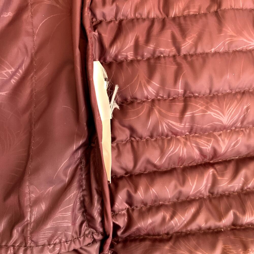 Eddie Bauer Puffer Jacket Down Blend Hooded Long Astoria Women's Size M - Picture 7 of 11
